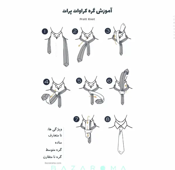 عکس کراوات بستن