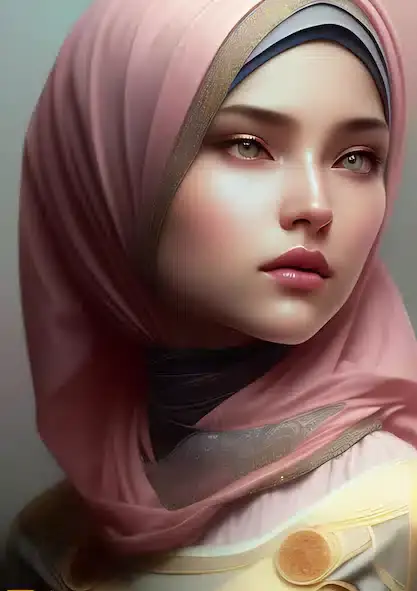 عکس دختر زیبا و محجبه
