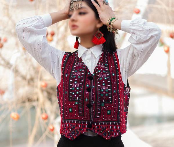 عکس جلیقه زنانه سنتی