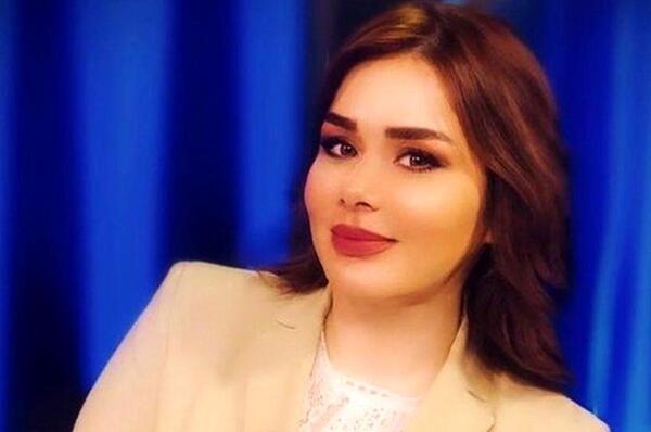 عکس مجری زن عراقی که به شیخ حمله کرد