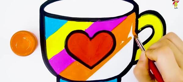 عکس نقاشی لیوان