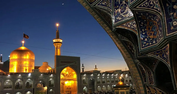عکس اتش سوزی در حرم امام رضا