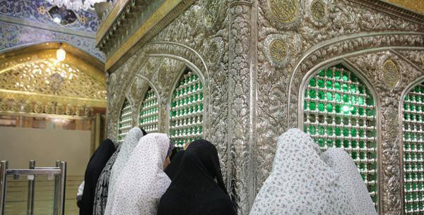 عکس اتش سوزی در حرم امام رضا