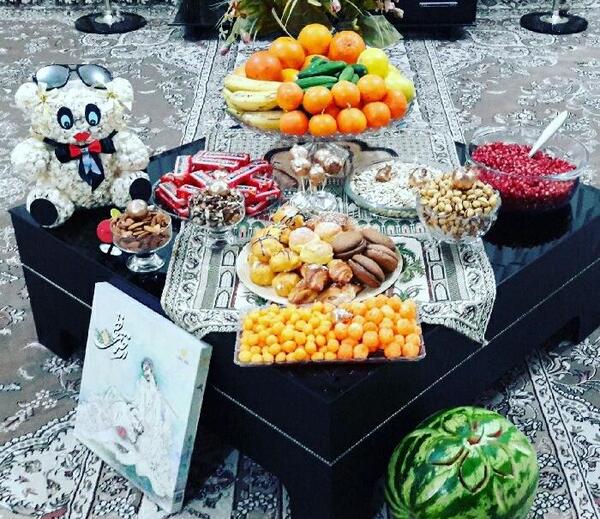 عکس پاپیون برای شب یلدا