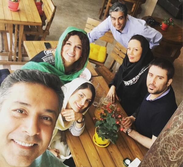 عکس همسر جدید حمیدرضا پگاه