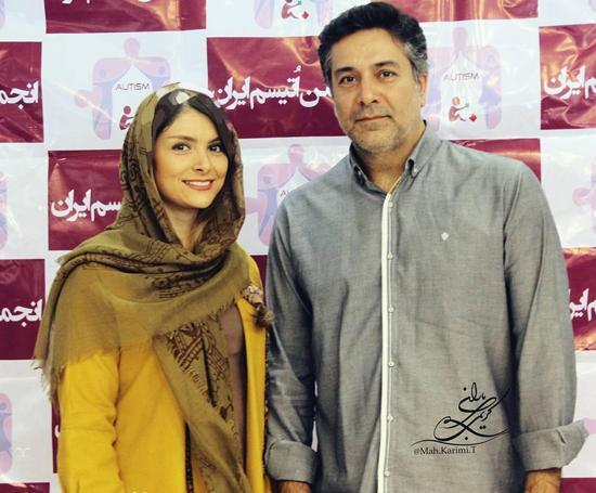 عکس همسر جدید حمیدرضا پگاه