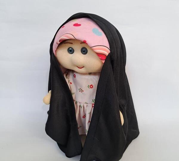 عکس دخترانه عروسکی با حجاب