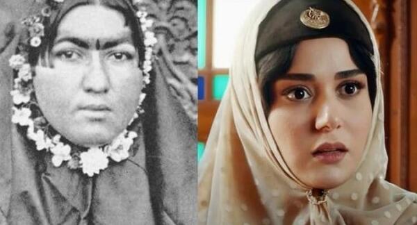 عکس واقعی جیران با ناصرالدین شاه قاجار