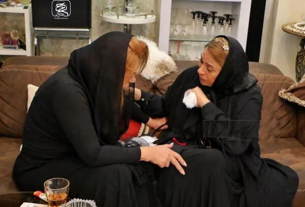 عکس فوت پدر نسرین مقانلو