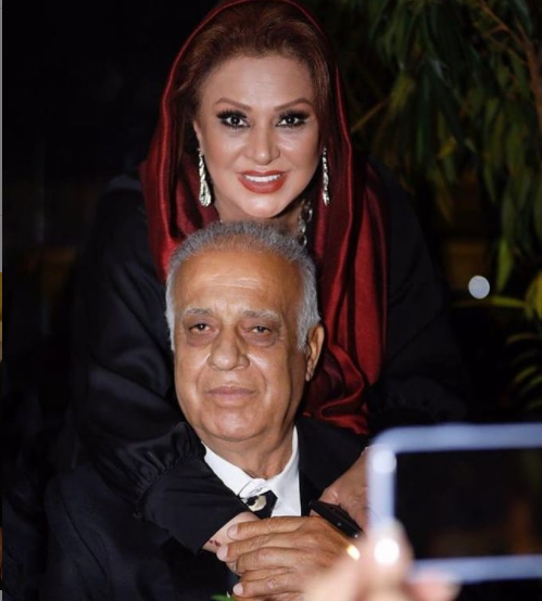 عکس فوت پدر نسرین مقانلو