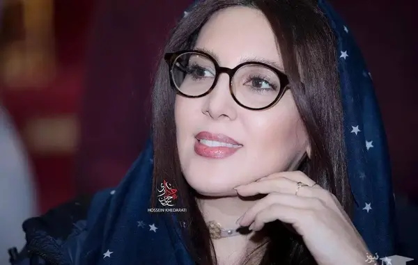 عکس لیلا بلوکات با آرایش غلیظ