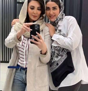 عکس لیلا بلوکات با آرایش غلیظ