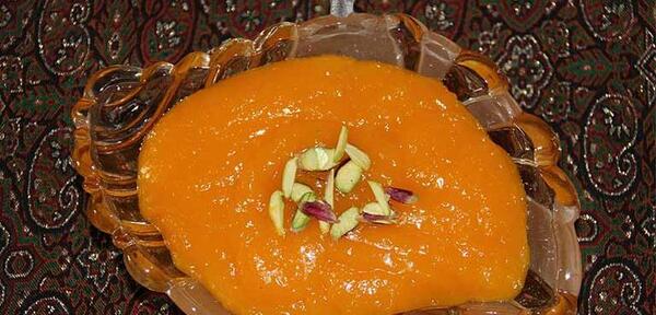 عکس حلوا زرده