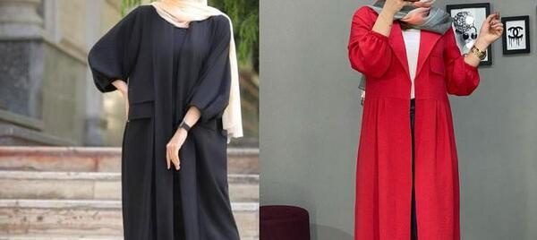 عکس مدل مانتو جلو باز خاص