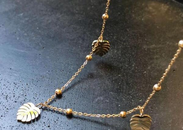 عکس گردنبند توپی