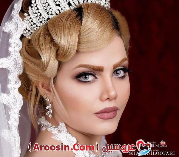 عکس مدل مو و آرایش عروس