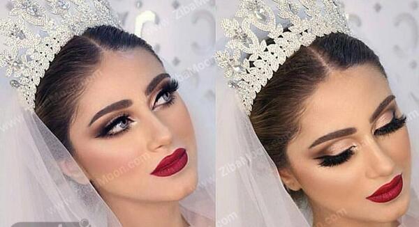 عکس مدل مو و آرایش عروس