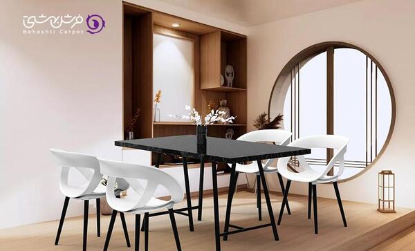 عکس دکور روی میز ناهار خوری