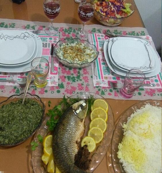 عکس غذای چهارشنبه سوری