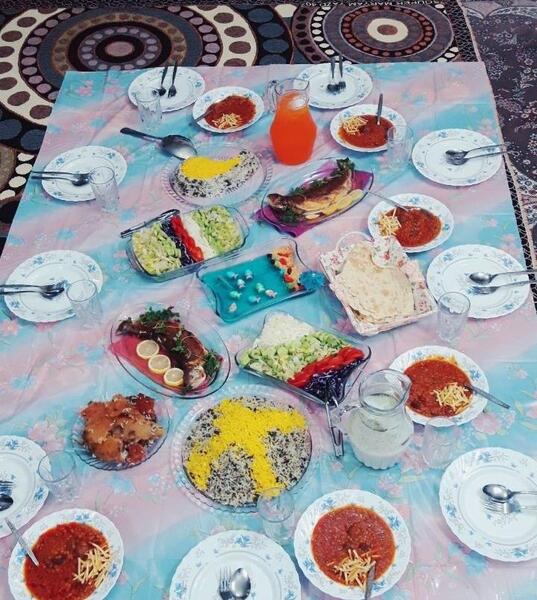 عکس غذای چهارشنبه سوری