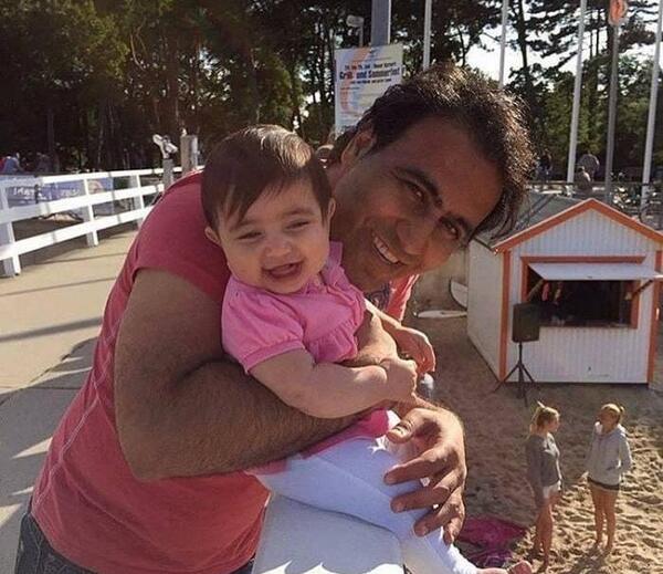 عکس کیا و همسرش