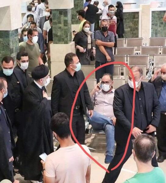 عکس شخصی رئیسی