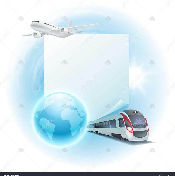 عکس هواپیما قطار