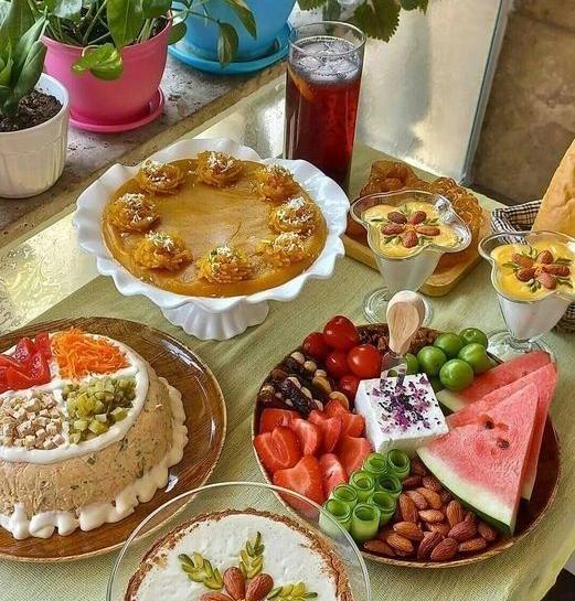 عکسهای سفره های افطاری