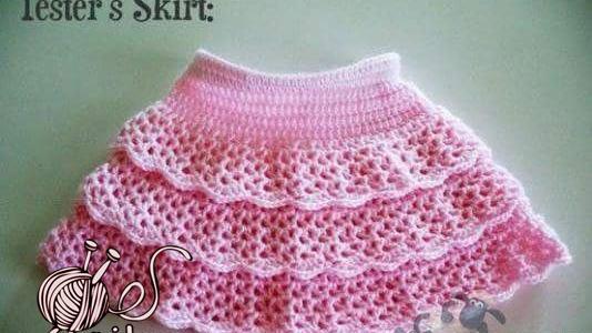 عکس مدل سارافون قلاب بافی بچه گانه