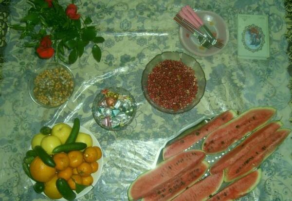 عکس سمیرا جان یلدات مبارک