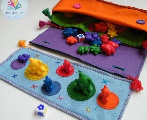 عکس ایده ی کاردستی با نمد