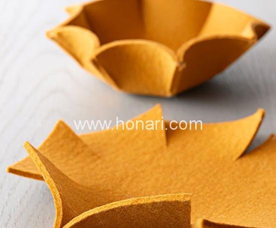 عکس ایده ی کاردستی با نمد
