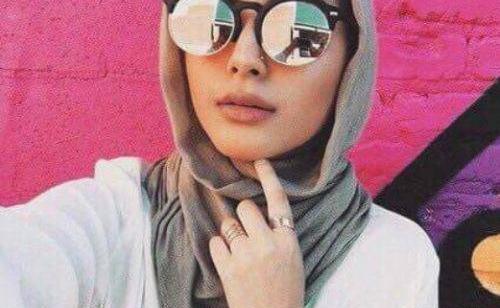 عکس دختر چادری با عینک