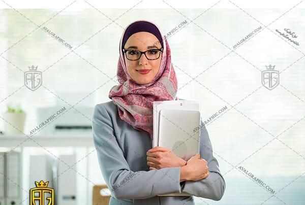 عکس دختر چادری با عینک