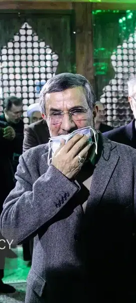 عکس جدید احمدی نژاد