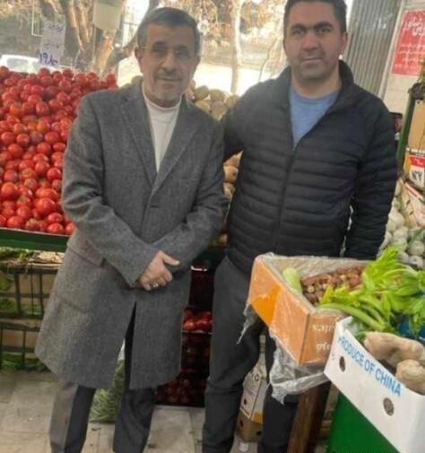 عکس جدید احمدی نژاد