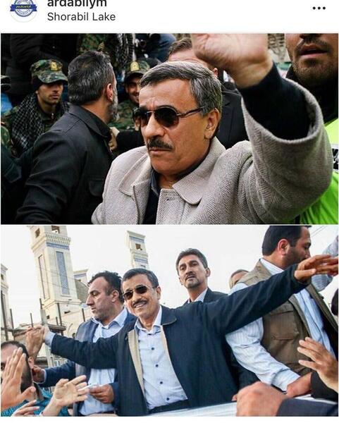 عکس جدید احمدی نژاد