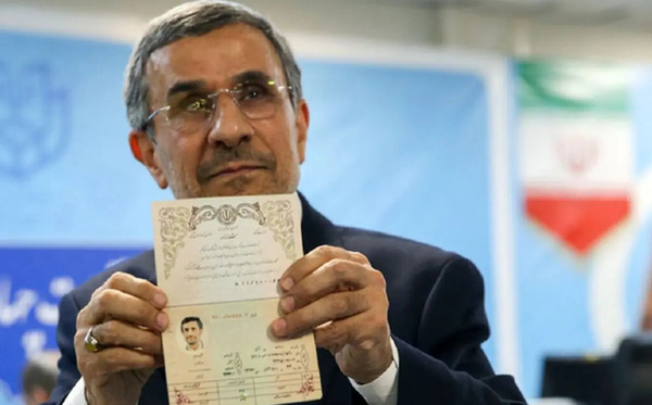 عکس جدید احمدی نژاد