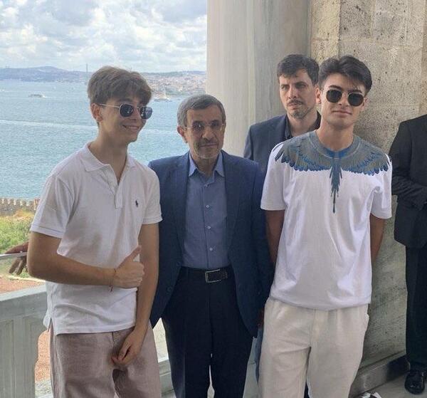 عکس جدید احمدی نژاد