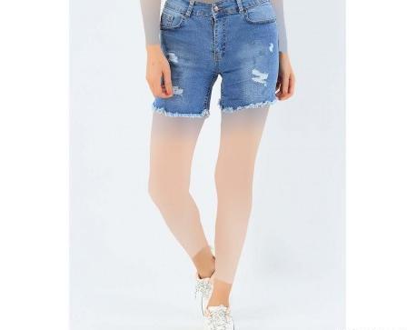 عکس شلوارک کوتاه جین