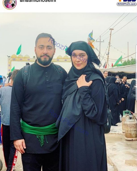 عکس دختر پیاده روی اربعین