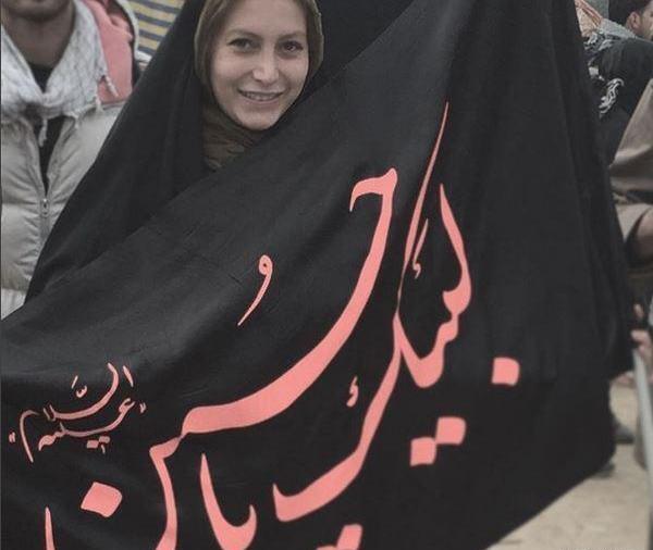 عکس دختر پیاده روی اربعین