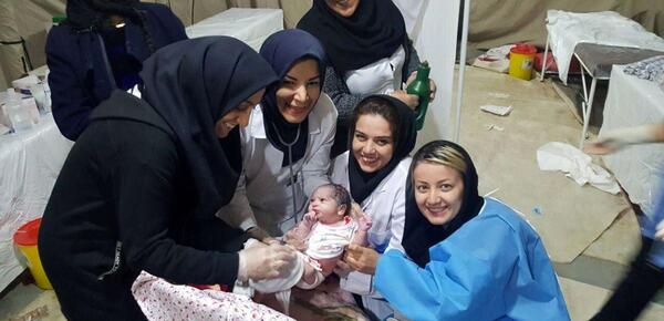 عکس به دنیا آمدن بچه
