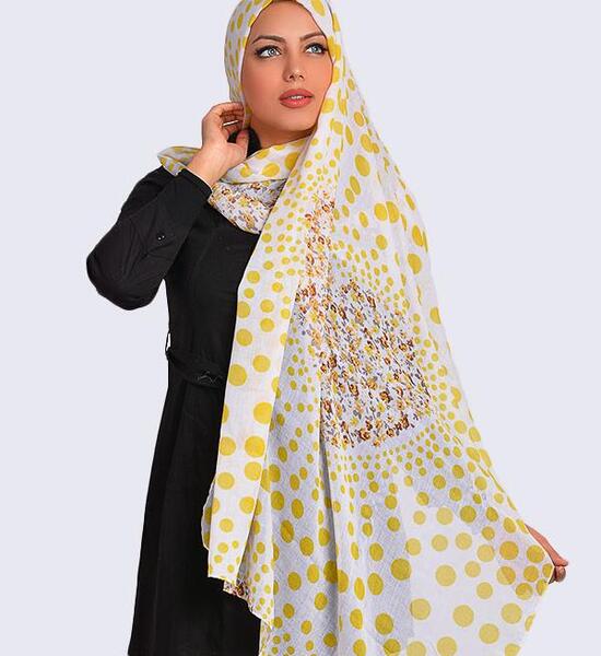 عکس روسری خال خالی