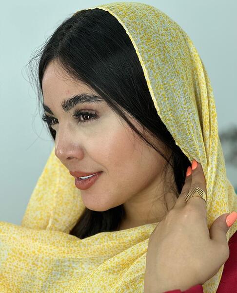 عکس روسری خال خالی