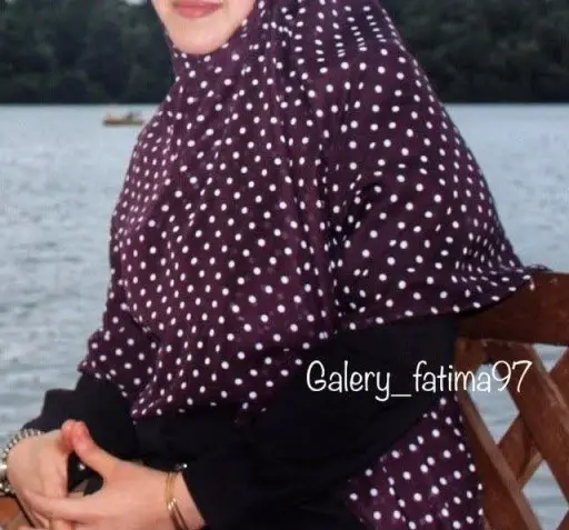 عکس روسری خال خالی
