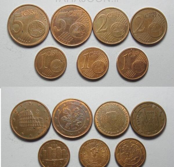 عکس یورو سکه