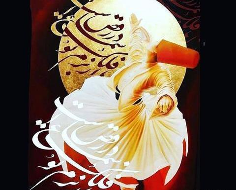 عکس پروفایل چه زیبا گفت مولانا