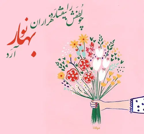 عکس پروفایل چه زیبا گفت مولانا