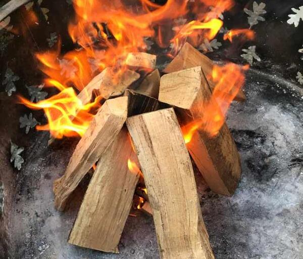 عکس چوب اتش گرفته